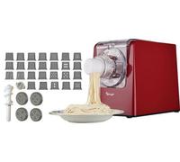 Sirge Pastamag30 - Máquina para hacer pasta de 300 W - 30 discos - hasta 900 g de pasta - Extrusión vertical y horizontal - Incluye accesorios para raviolones de regalo