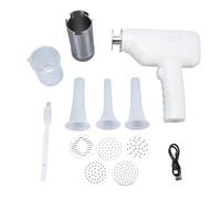 Máquina de Pasta Eléctrica Portátil 5 en 1, Sin Cable, Acero Inoxidable 304, Recargable y Compacta - Pasta fresca casera rápida, diseño ligero y versátil para cocina doméstica