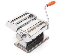 Máquina de Pasta Máquina de Cortador de Pasta de Acero Inoxidable Máquina de Fideos para Cocina con Molde de Raviolis,máquina para hacer pasta con espesor (20 * 18,5 * 13,5 cm (modelo de una pieza))