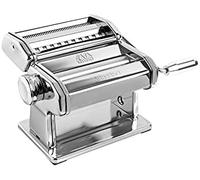 Máquina de Pasta Marcato Atlas 150, Plateada, Acero Cromado, para Lasagne, Fettuccine, Tagliolini, Compatible con 11 Tamaños Extra.