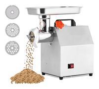 Máquina de pellets de alimentos de 900 W, máquina eléctrica de pellets de alimentos para alimentación animal, con 3 placas de pellets (2 mm/3 mm/4 mm), mejora la nutrición de la alimentación, para