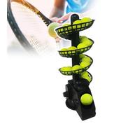 Máquina de pelotas de tenis - Alimentador automático multibola para tenis de mesa y pádel para práctica de un solo jugador, entrenamiento duradero y eficiente