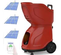 Máquina de pelotas de tenis, más de 100 pelotas, 4-6 horas de duración de la batería, control remoto inteligente, alimentación automática de bolas, ideal para principiantes