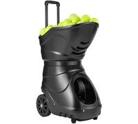 Máquina de pelotas de tenis portátil, entrenador de tenis intermedio, máquina de pelota programable, práctica de tenis en solitario, máquina de tenis de 28 posiciones, lanzador automático de bolas