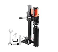 Máquina de perforación de núcleo de hormigón de 3200 W, 750 rpm, plataforma de perforación de diamante húmedo/seco con soporte, taladro de núcleo eléctrico industrial para mampostería de ladrillo de