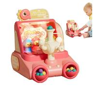 Máquina de Pinball Infantil | Juego de Arcade Electrónico,Juego Recreativo Electrónico con Luces y Música Infantil