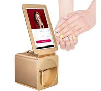 MáQuina De Pintura De UñAs Con Pantalla De 10,1 Pulgadas, ImpresióN De Posicionamiento RáPido/Control De Pantalla TáCtil, Con ConexióN Wifi/AplicacióN
