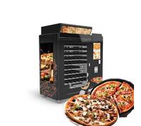 Máquina de pizza de autoservicio comercial, máquina expendedora automática de pizza 24/7, diseño portátil, rentable, ideal para cines, centros comerciales y lugares de eventos.