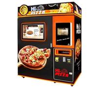 Máquina de pizza de autoservicio móvil, la selección de ubicación flexible no está restringida, ve donde haya muchas personas y comienza fácilmente tu viaje empresarial