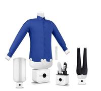 Máquina de planchado automática, secadora y planchadora de camisas y pantalones, máquina de planchado inflable, eliminador rápido de arrugas; para camisas, pantalones, zapatos y f Standard+DryingHood