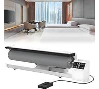 Máquina de planchar a vapor rotativa profesional con pedal y múltiples funciones de vapor para uso comercial y hotelero