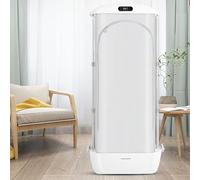 Máquina de planchar automática, secadora de vapor portátil para una eliminación eficiente de arrugas y plegado compacto, ideal para uso doméstico