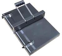 Máquina de plegado manual A3/A4 para puntuación de papel con base y regla de posicionamiento, ideal para hacer tarjetas, manualidades y encuadernación de libros