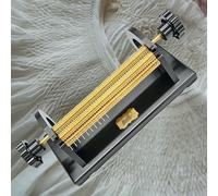 Máquina de plisado ajustable, 24/32 filas, con caja trasera y aguja especial, espacio entre agujas de 0,5 cm, para costura de vestidos y manualidades, 32 filas