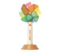 Máquina de pompas de jabón | Juguete eléctrico con música e iluminación, molino de viento luminoso interactivo para cumpleaños infantiles, fiestas en el jardín, actividades de playa con 3 niveles de