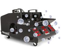 Máquina de pompas de jabón y humo 2000W DMX con efecto LED RGB (SB2000LED) - beamZ