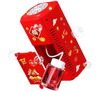 Máquina De Pompas para - 20 Agujeros Accesorios para Eventos con Sonido Y Luces,Generador Pompas Automático | para Bodas Cumpleaños Discotecas Festivales Carnavales Salas De Baile