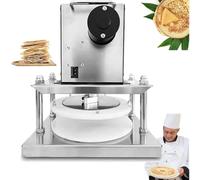 Máquina de Prensa de Masa de Pizza eléctrica 8.6 Pulgadas Mas Masa eléctrica Roller Sheeter Pizza Pizza Pastry Prestry Machine para presionar Pasteles de Mano de Pizza
