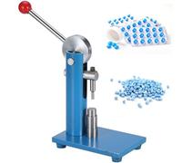 Máquina de prensa de tabletas, herramienta de perforación de pastillas con moldes intercambiables de 6/8/10/12 mm, fabricante manual de pastillas de acero inoxidable para uso doméstico y cocina