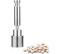 Máquina de prensa de tabletas manual de 6 mm / 8 mm / 10 mm / 12 mm, máquina de prensa de pastillas de acero inoxidable, herramienta de fabricación de bricolaje de pastillas de azúcar, máquina de mold