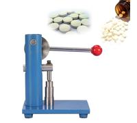 Máquina de prensa de tabletas para laboratorio, herramienta de molde de acero inoxidable tipo palanca para ácido benzoico, muestras de carbón, medicina china occidental y tradicional, 12 mm