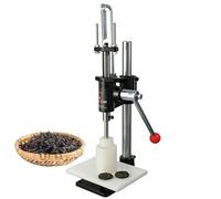 Máquina de prensa manual para tartas de té, molde a presión para tartas de té Puer y Dragon Ball, mango ajustable para una formación perfecta