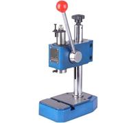 Máquina de prensa manual, Prensa de resorte compacta Prensa punzonadora con llave manual J03-0.3A, J03-0.2A for electrónica y hardware pequeño(J03-0.2A)