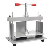 Máquina de prensado de encuadernación, carpeta manual resistente con presión de 1500 kg y barra de equilibrio para cortar vales, libros y facturas