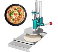 Máquina de prensado de masa para pizza, máquina para hacer pasta con rodillo de masa, máquina de pastelería eléctrica, máquina de prensado manual de acero inoxidable para masa de pizza y pastelería