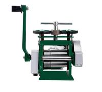 Máquina de prensado de tabletas, molino de laminación de oro, operación manual, alambre de hoja cuadrada, Mitad plana y redonda Durabilidad, Eficiencia