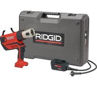 Máquina de prensado Ridgid RP 350-C con fuente de alimentación 230V en estuche