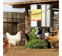Máquina de procesamiento de alimentos para aves de corral, picadora eléctrica multifuncional de alimentos, máquina de cortar verduras para granjas y ganado, 1800 W