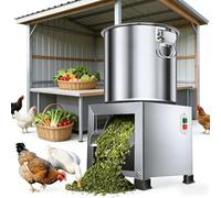 Máquina de procesamiento de alimentos, trituradora de alimentación para ganado, 3500 RPM, maneja verduras, ajo, granos, opciones de corte ajustables para una preparación versátil de alimentos