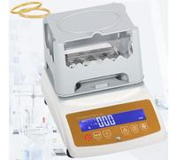 Máquina de prueba de oro, analizador de metales preciosos, densímetro digital de alta precisión para oro y plata, 0,001 g/cm³, perfecto para analizar y evaluar materiales preciosos