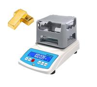 Máquina De Prueba De Pureza De Oro, Comprobador De Valor K De Oro, Medidor De Densidad De Oro Y Plata Con Pantalla LCD Y Tanque De Agua, Sensores De Alta Precisión(300g)