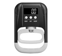 Máquina de prueba de tracción, Dinamómetro de mano digital, ejercitador de fuerza de agarre, recargable por USB, medidor de fuerza de agarre for uso en casa y escuela.(White201)