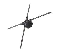 Máquina de Publicidad de proyección holográfica 3D de 100cm, Ventilador de proyección holográfica 3D de Ojo de 1600x1184 for Letrero de Tienda Comercial Exhibición publicitaria del Festival