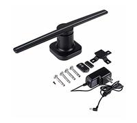 Máquina de publicidad holográfica 3D 42 cm Exhibición giratoria DIRIGIÓ Decoraciones la pantalla del fanático proyección imaginación,Imagen Clara