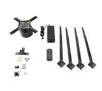 Máquina de Publicidad holográfica 3D de 100cm, Ventilador de proyección holográfica 3D a Ojo Desnudo para Tienda Comercial, Bar y Fiesta