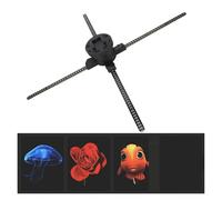 Máquina de Publicidad holográfica con Pantalla 3D de 55 cm, 1024 x 768 p, Control por aplicación WiFi Ferias comerciales, Fiestas