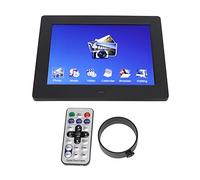 Máquina de Publicidad, Marco de Fotos Digital LCD de 800x600 Calendario de 8 Pulgadas Modo de Control Dual Marco de Fotos Digital 100-240 V Música MP3 para el Hogar (Enchufe de