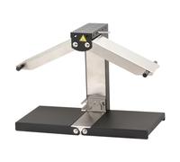 Louis Tellier - Máquina de Raclette Tradicional Brézière® Basalte Inox - 1/4 o 1/6 de Queso - 1-4 Pers - Rampas de Calentamiento Ajustables en Altura y Plegables - 230V - Made in France