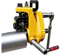 Máquina de ranurado manual para tubos de 2 a 7 mm de grosor, compatible con acero inoxidable y aluminio, fácil prensado de bordes de tuberías