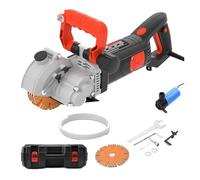 Máquina De Ranurar Y Hacer Ranuras For Hormigón Con Puntería Láser Eléctrica 4800 W Sierra Circular 133 Mm Corte Sin Esfuerzo Para Diversos Materi