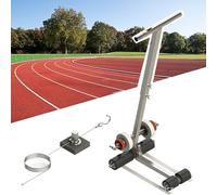 Máquina de rayas de línea de cancha, aplicador de cinta de suelo para canchas de baloncesto, estacionamientos y advertencia de carretera con kit de círculo de dibujo