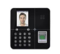Máquina de reconocimiento asistencia facial y huellas dactilares AF18, reloj tiempo biométrico, dispositivo contraseña transmisión voz,Alta Precisión