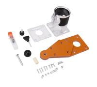 Máquina de recorte, placa abatible, perforación precisa, enrutador de aleación de aluminio, placa de inserción de mesa para decoración de la casa