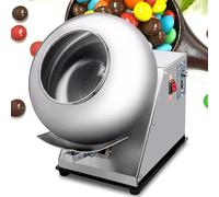 Máquina de recubrimiento de azúcar Máquina de recubrimiento de azúcar de tamaño pequeño Máquina de recubrimiento de dulces Máquina pulidora de chocolate Máquina de recubrimiento de azucarera