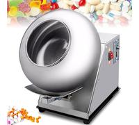 Máquina de recubrimiento de azúcar Máquina de recubrimiento de azúcar de tamaño pequeño Máquina de recubrimiento de dulces Máquina pulidora de chocolate Máquina de recubrimiento Máquina seca