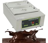 Máquina de reflujo de chocolate, calentador eléctrico de alimentos de acero inoxidable con control de temperatura de 0 a 95 ℃, 1000 W para uso comercial